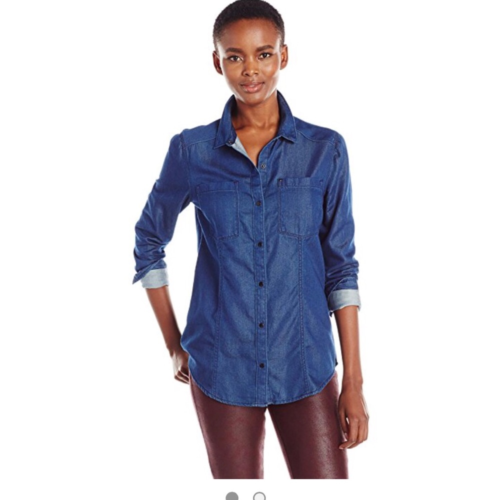 Calvin Klein Denim Button Down Shirt